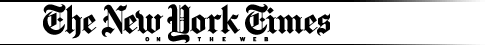 image of New York Times newspaper title